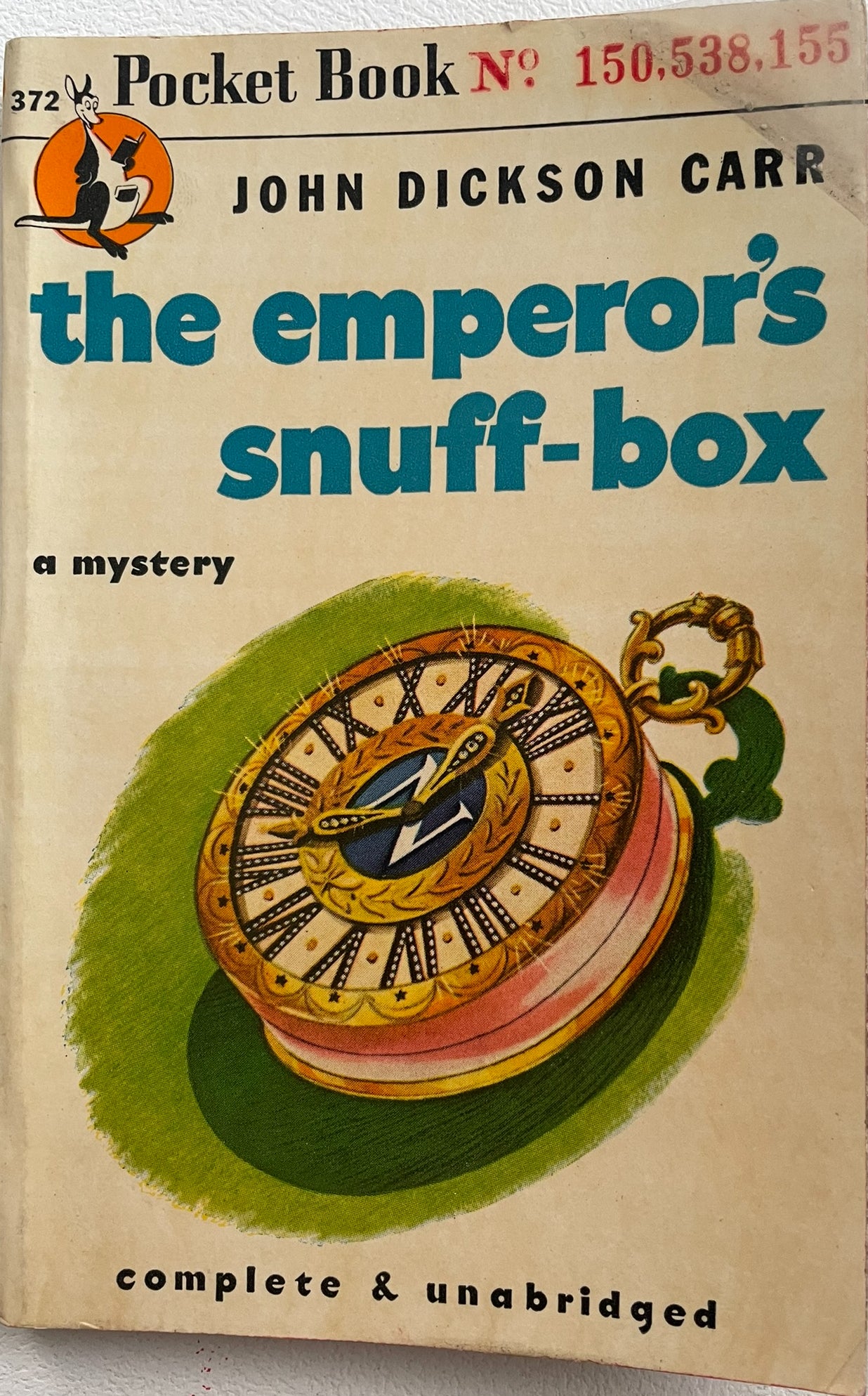"The Emperor's Snuff-Box" by John Dickson Carr