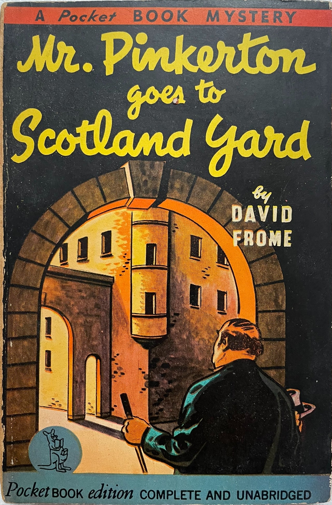 "Mr. Pinkerton goes to Scotland Yard" by David Frome